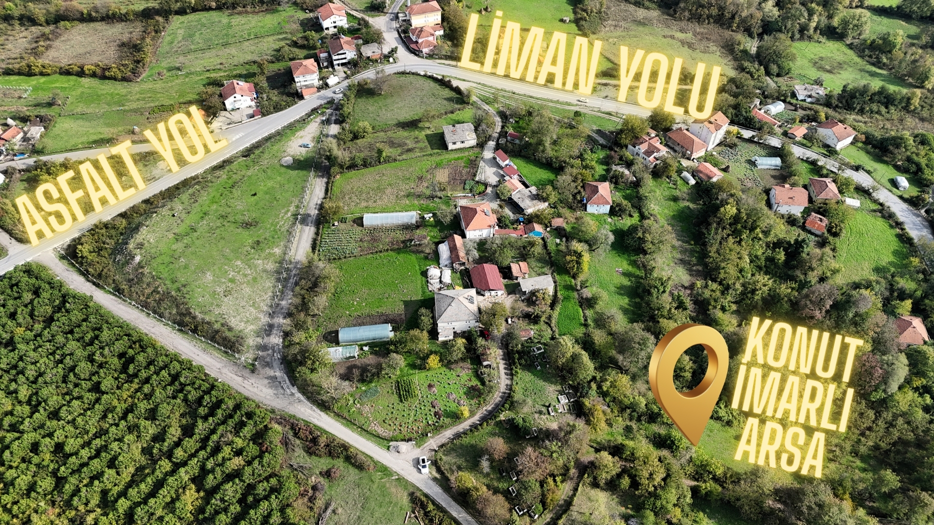ZONGULDAK - ÇAYCUMA - AŞAĞISARMAŞIK KÖYÜ SATILIK ARSA